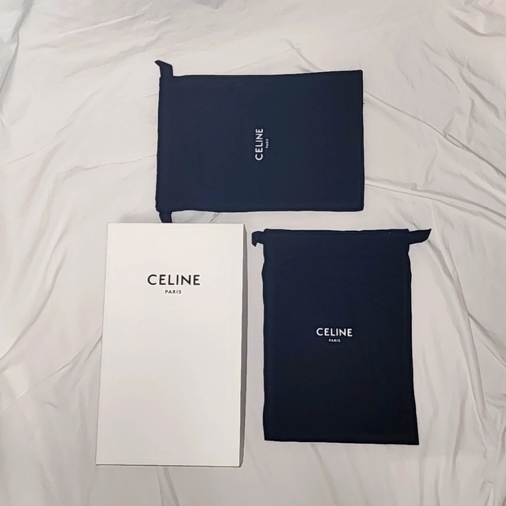 Empty Celine Paris Box with 2 Dust Covers